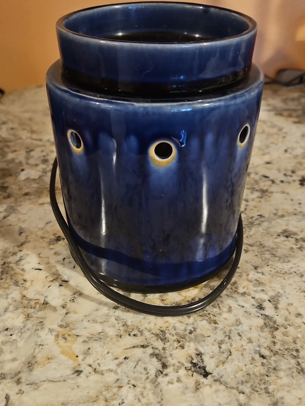 Blue Ceramic Wax Warmer